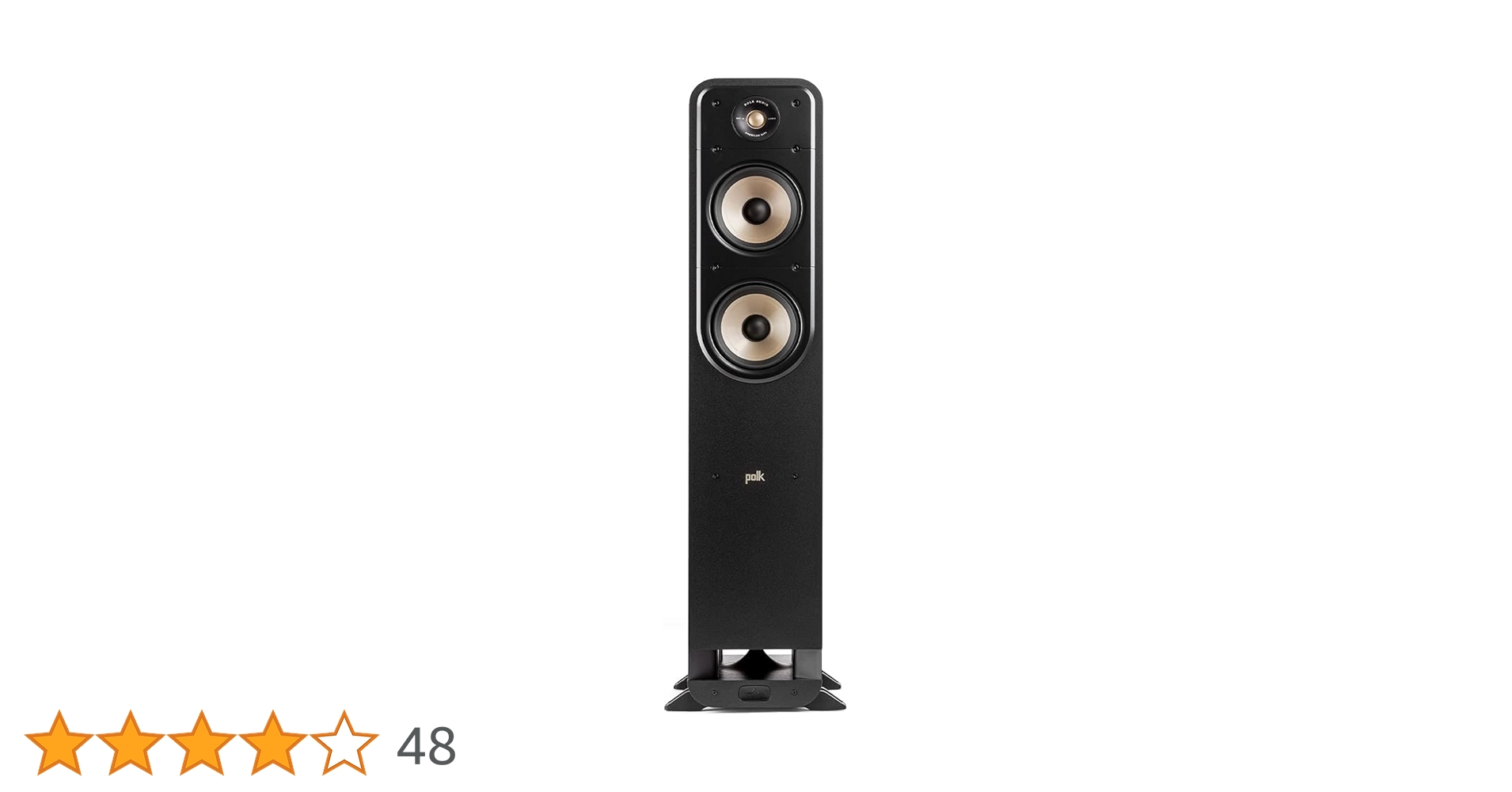 【haru】Polk Audio ES55 ブラック 2本 Polk Signature Elite ES55 Tower Speaker - Hi-Res Audio
